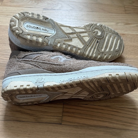 New Balance 550 Brown Suede Sneakers - Picture 7 of 7